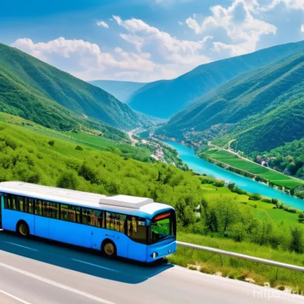 보스니아 헤르체고비나 여행 예산 짜기 - **Prompt:** A vibrant, dynamic image capturing the essence of budget-friendly travel through Bosnia ...