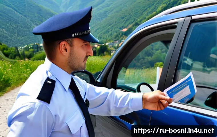 보스니아 헤르체고비나에서 운전할 때 필요한 서류 관련 이미지 1